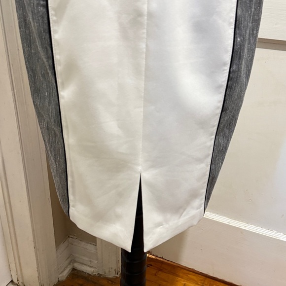 White House Black Market Black and White Colorblock Dress - Picture 15 of 16